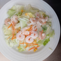 Ensalada con gamba