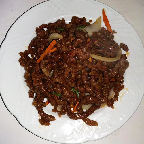 Ternera con tres sabores