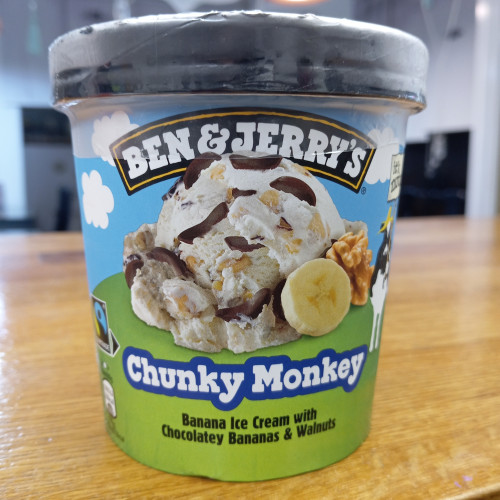 B&J Chunky monkey