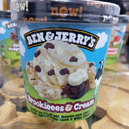 B&J Brookieees & Cream