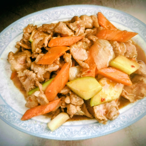 Ternera estilo Thai